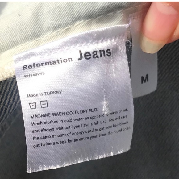 Reformation blue jean jacket - Picture 4 of 4